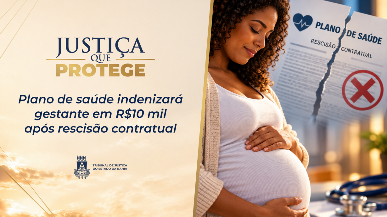 TJBA mantém indenização de R$ 10 mil por cancelamento de plano durante gravidez de risco