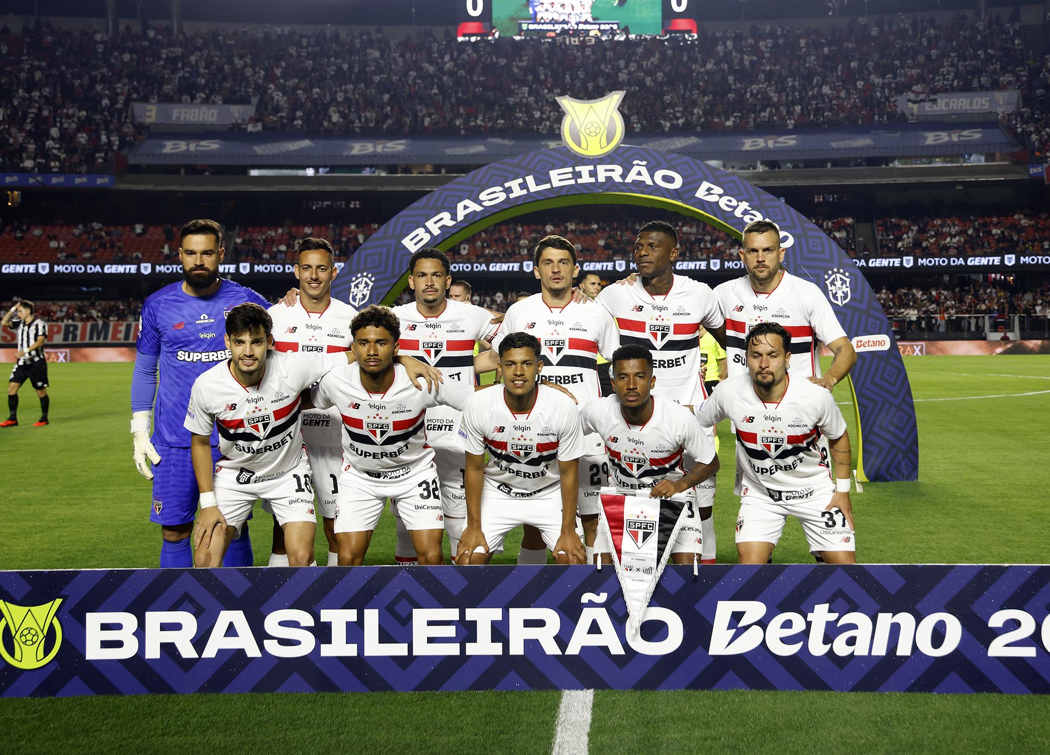 São Paulo terá desfalques importantes contra o Vitória no Brasileirão