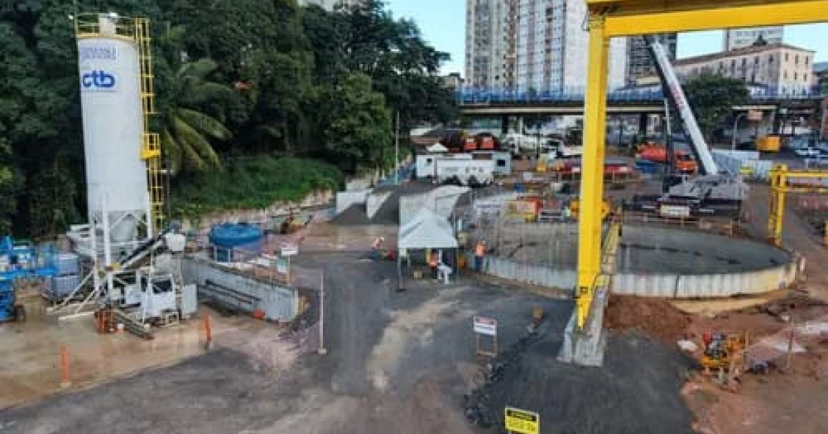 Iphan autoriza continuidade das obras do Metrô de Salvador no Campo Grande