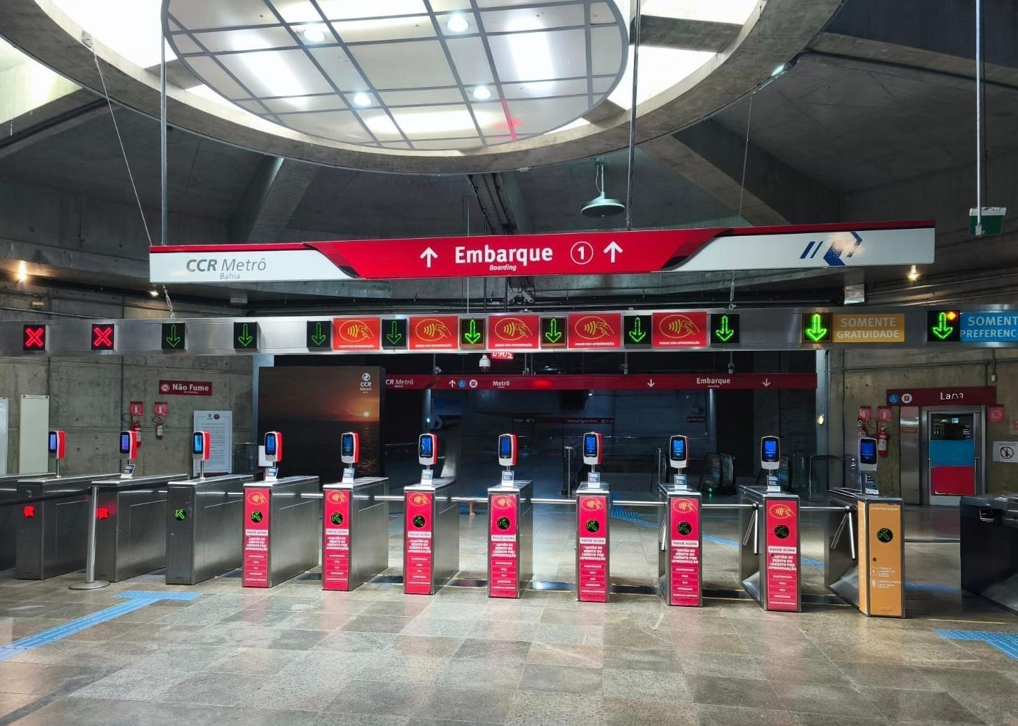 Metrô reforça operação em Salvador para jogo entre Bahia e Mirassol