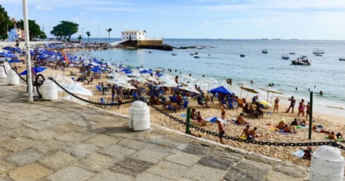 Inema aponta 27 pontos impróprios para banho em Salvador durante feriadão
