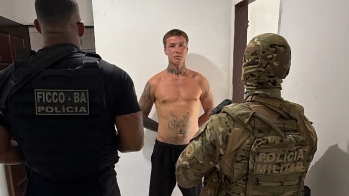 Russo é preso em Salvador sob suspeita de planejar rede de armas e drogas